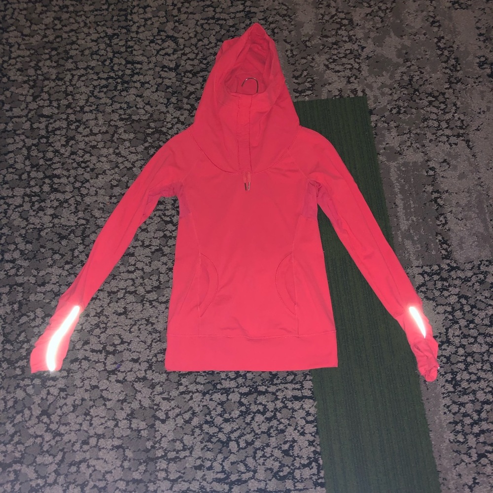 Lulu Lemon Pull Over Hoodie With Pony Tail Slot